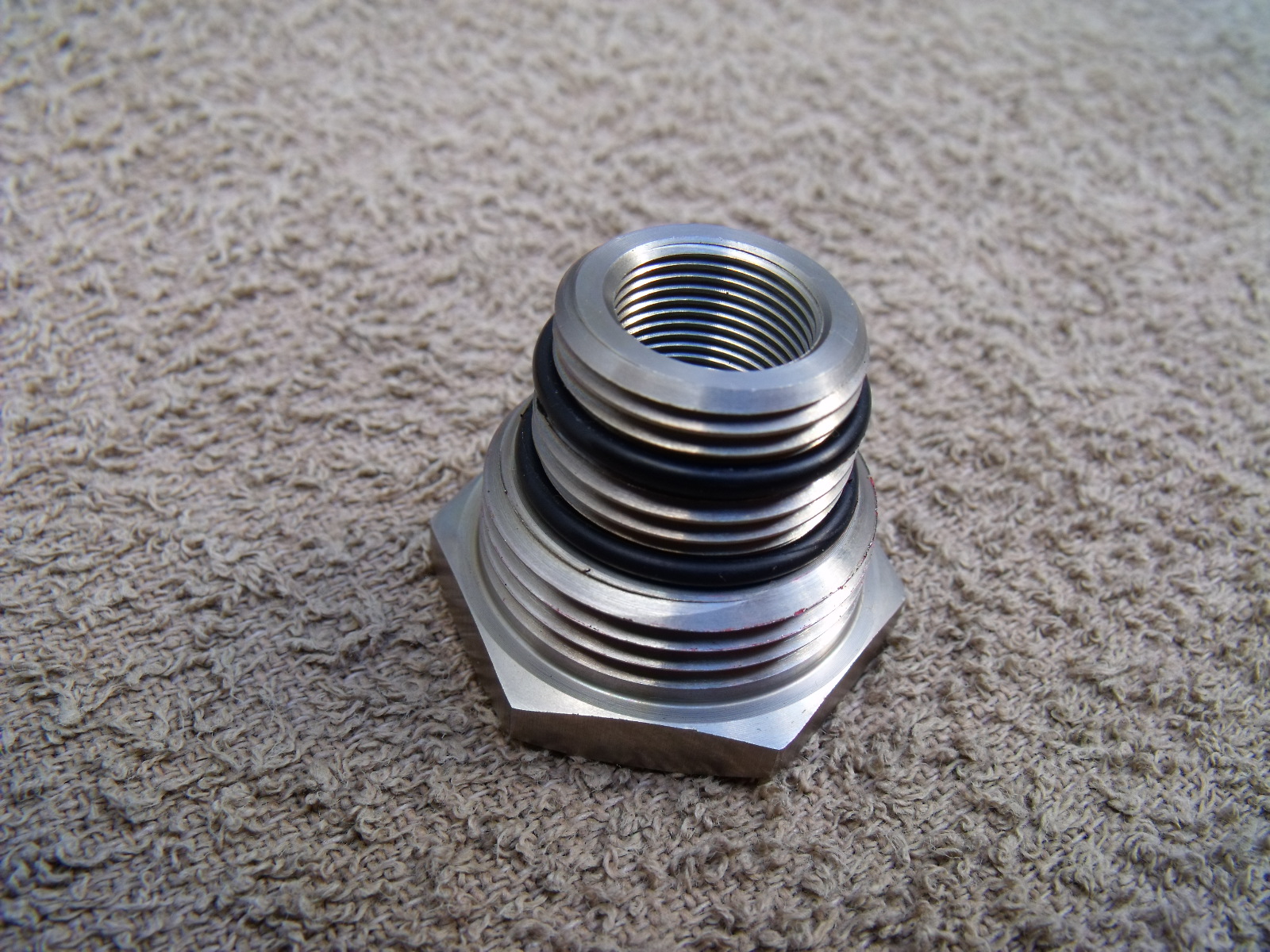 Oil Filter Thread Adapter Stainless Steel Material RMT Engineering - WE ...