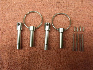 Pivot and Takedown Pins with Spring and Detent Kit Stainless Steel By RMT Eng